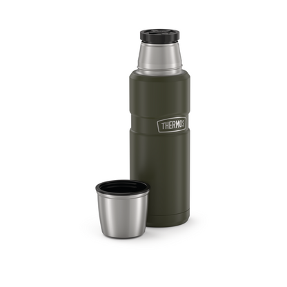 TERMO LIQUIDO KING  470ML ACERO INOXIDABLE ARMY GREEN