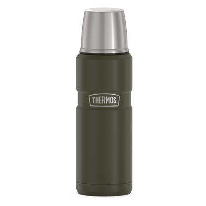 TERMO LIQUIDO KING  470ML ACERO INOXIDABLE ARMY GREEN