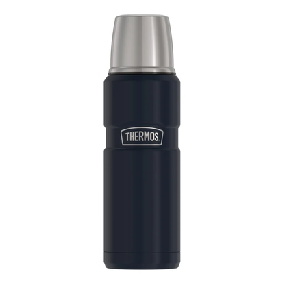 TERMO LIQUIDO KING  470ML ACERO INOX MIDNIGHT BLUE MATTE