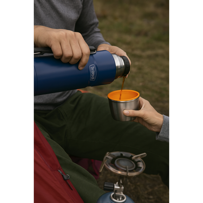 TERMO LIQUIDO ACERO INOX KING 1,2L MATT NAVY