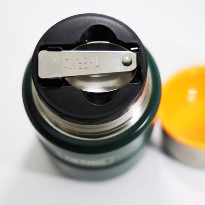 TERMO COMIDA ACERO INOX KING 470ML MATT GREEN