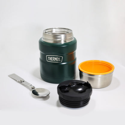 TERMO COMIDA ACERO INOX KING 470ML MATT GREEN