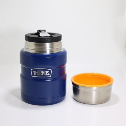 TERMO COMIDA ACERO INOX KING 470ML MATT NAVY