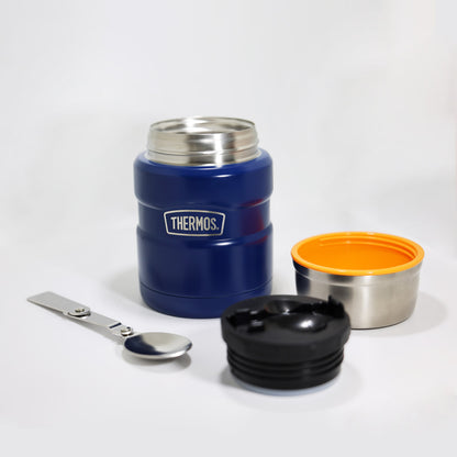 TERMO COMIDA ACERO INOX KING 470ML MATT NAVY