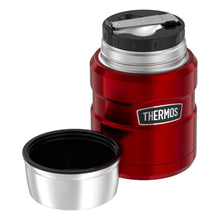TERMO COMIDA 470ML KING ACERO INOX ROJO