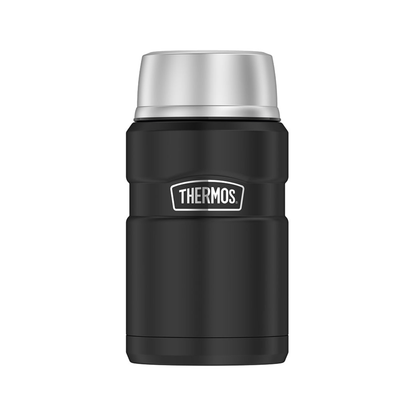 TERMO COMIDA 710ML KING ACERO INOX NEGRO
