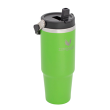 BOTELLA TRAVEL MUG FLIPLID ACERO INOXIDABLE VERDE 880ML