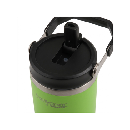 BOTELLA TRAVEL MUG FLIPLID ACERO INOXIDABLE VERDE 880ML