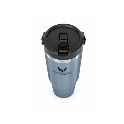MUG TERMICO ACERO INOXIDABLE FLIP LID 880 ML ICE BLUE