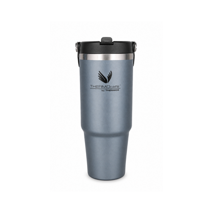 MUG TERMICO ACERO INOXIDABLE FLIP LID 880 ML ICE BLUE