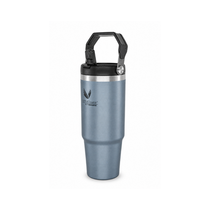 MUG TERMICO ACERO INOXIDABLE FLIP LID 880 ML ICE BLUE