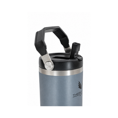 MUG TERMICO ACERO INOXIDABLE FLIP LID 880 ML ICE BLUE
