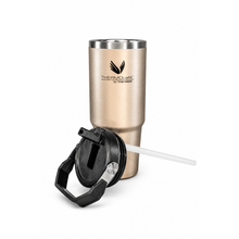 MUG TERMICO ACERO INOXIDABLE FLIP LID 880 ML ROSE
