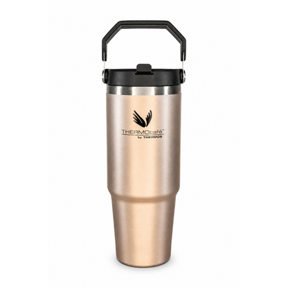 MUG TERMICO ACERO INOXIDABLE FLIP LID 880 ML ROSE