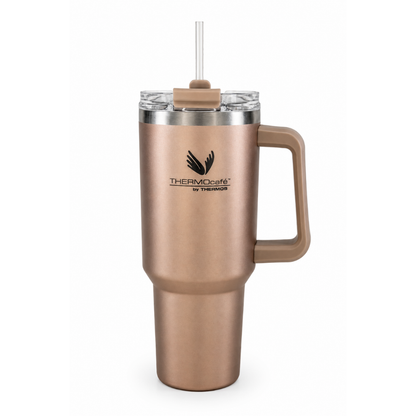VASO TERMICO QUENCHER ACERO INOXIDABLE 1,2 LT ROSE