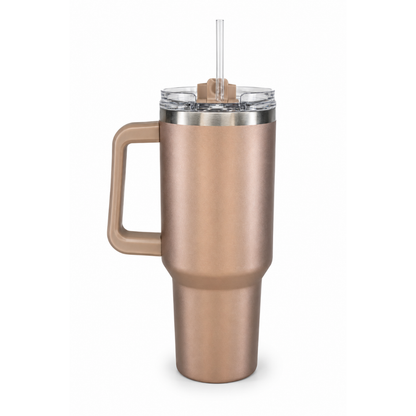 VASO TERMICO QUENCHER ACERO INOXIDABLE 1,2 LT ROSE