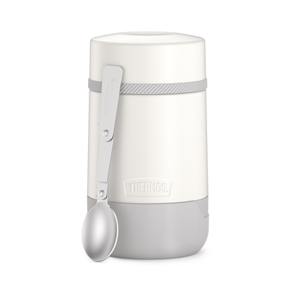 TERMO DE COMIDA ACERO INOXIDABLE WHITE 530 ML