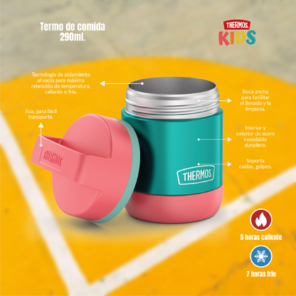 TERMO COMIDA FUN ACERO INOX  290ML CARRY