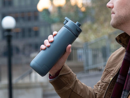 BOTELLA HIDRATACIÓN ACERO INOXIDABLE GUARDIAN SLATE 710ML