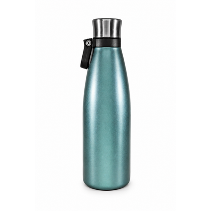 BOTELLA HIDRATACIÓN ACERO INOXIDABLE 500ML ICE BLUE